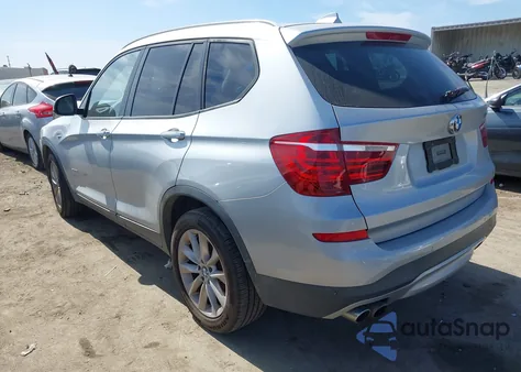 2016 BMW X3 xDrive28I from USA, damaged, VIN 5UXWX9C53G0D76026
